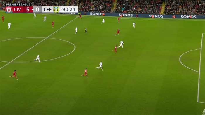 Leeds United faces Liverpool in the Premier League